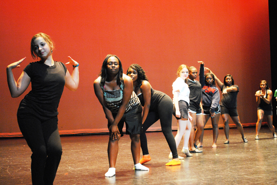 Students at the 2011 Janice Wyatt Mississippi Summer Arts Institute.